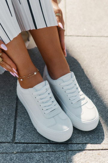 Sapatos de lazer com uma plataforma Big Star RR274337 cor branca