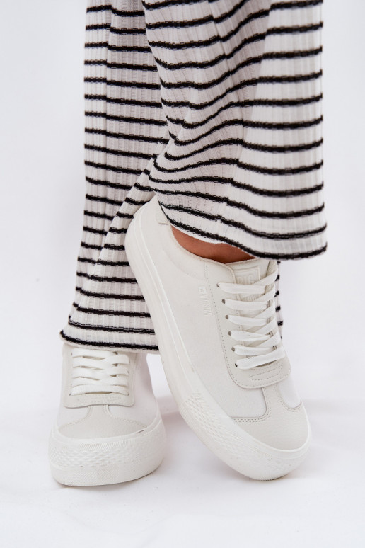 Sapatos de lazer com uma plataforma Big Star RR274337 cor branca