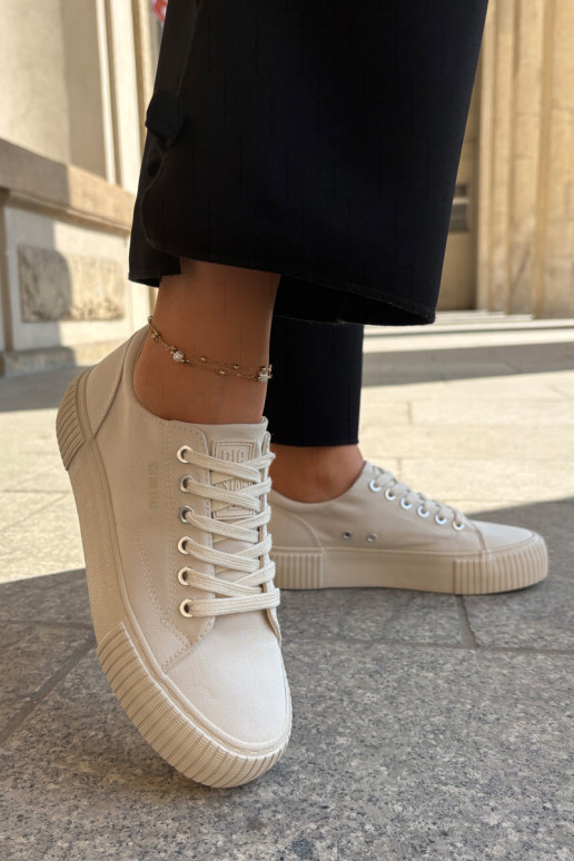  Sapatos de lazer Big Star RR274407 bege