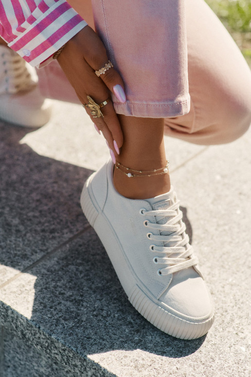  Sapatos de lazer Big Star RR274407 bege