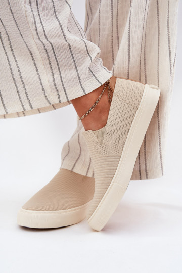 Sapatos de lazer Slip-On Big Star RR274721 bege