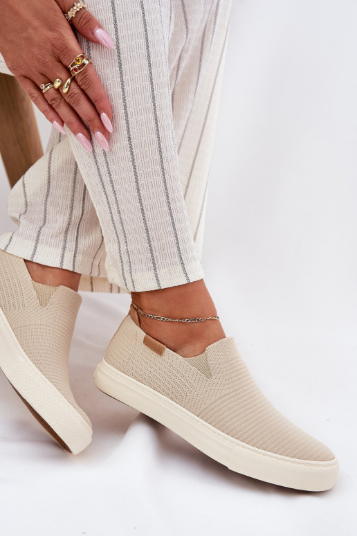 Sapatos de lazer Slip-On Big Star RR274721 bege