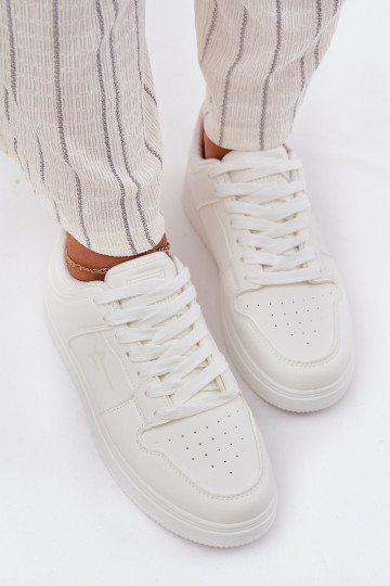 À modalo de tênis Feminino Big Star RR274A241 HI-POLY SYSTEM cor branca