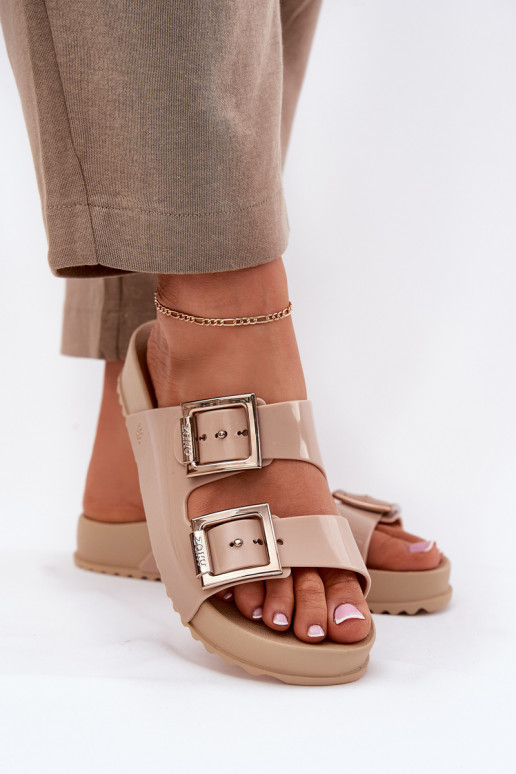 Feminino Chinelos Suavemente Perfumado ZAXY NN285092 bege