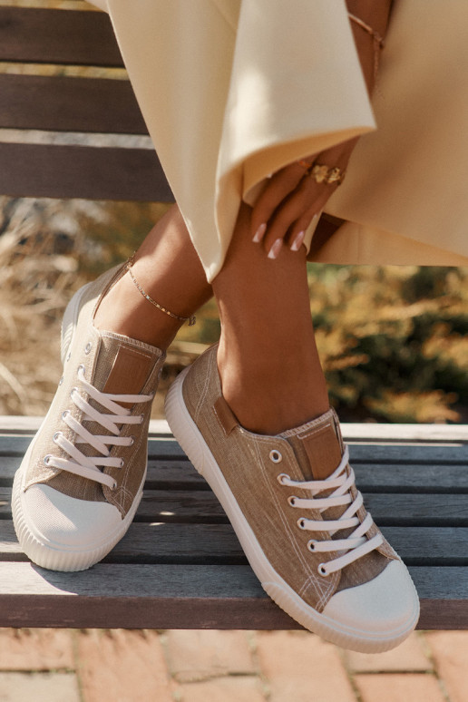 Sapatos de lazer Big Star RR274795 bege  Sapatos de lazer Big Star RR274795 bege