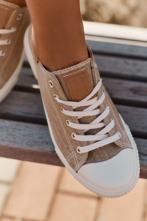 Sapatos de lazer Big Star RR274795 bege  Sapatos de lazer Big Star RR274795 bege