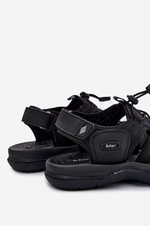 Estilo esportivo sandálias Tem que sercho Lee Cooper LCEM-24-03-2313M cor preta