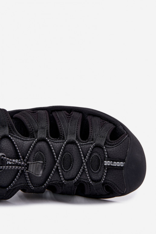 Estilo esportivo sandálias Tem que sercho Lee Cooper LCEM-24-03-2313M cor preta