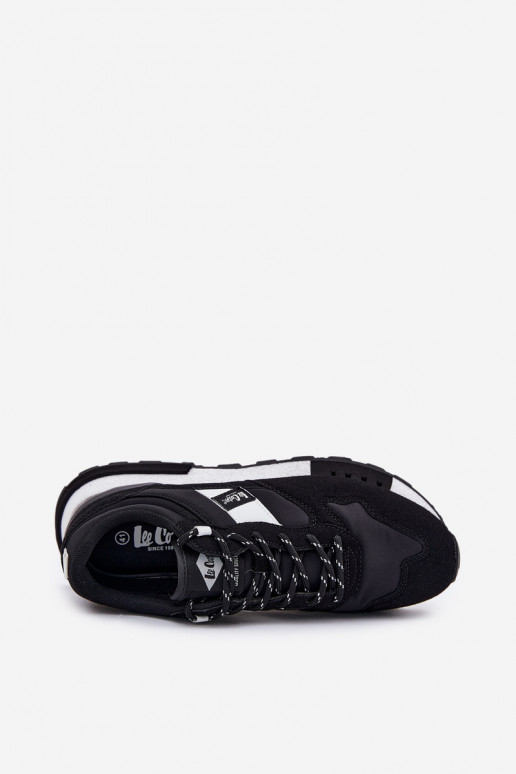 À modalo de tênis Tem que sercho com uma plataforma Lee Cooper LCJ-25-03-3378M cor preta À modalo de tênis Tem que sercho com uma plataforma Lee Cooper LCJ-25-03-3378M cor preta