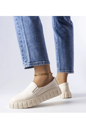 Botas de cano curto bege,... 2