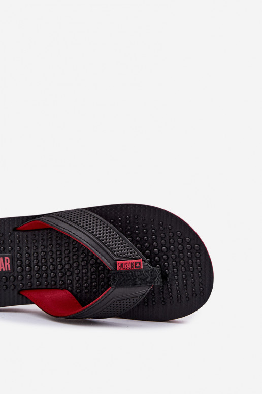 Tem que sercho Chinelos Chinelos Big Star RR174441 cor preta