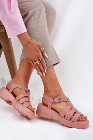 Sandálias femininas Perfumado ZAXY RR285116 cor rosa