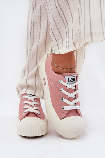Sapatos de lazer com uma plataforma LEE ISLA C EMOMEN LOEM 50251001 cor rosa