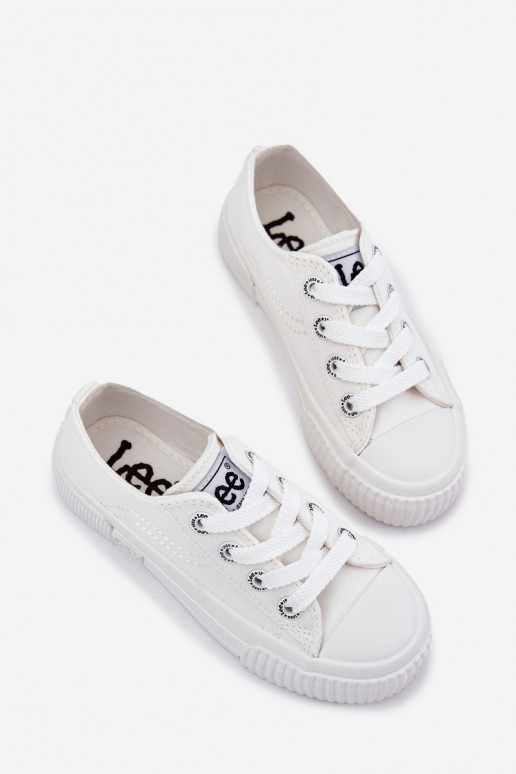 Tênis infantis LEE ISLA C LOEM JR 50251058 cor branca Tênis infantis LEE ISLA C LOEM JR 50251058 cor branca