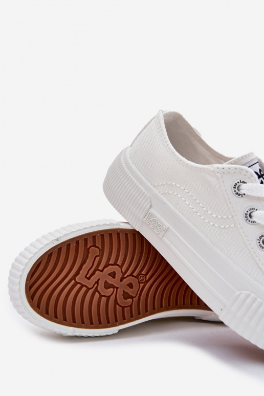 Tênis infantis LEE ISLA C LOEM JR 50251058 cor branca Tênis infantis LEE ISLA C LOEM JR 50251058 cor branca