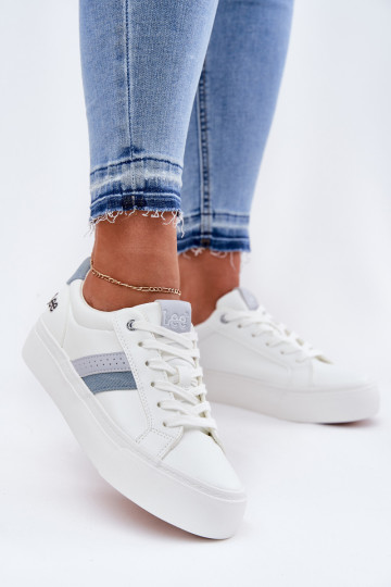 À modalo de tênis Feminino LEE LAYLA EMOMEN LOEM 50251003 cor branca