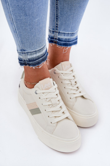 À modalo de tênis Feminino LEE LAYLA EMOMEN LOEM 50251003 Zgaszona Biel