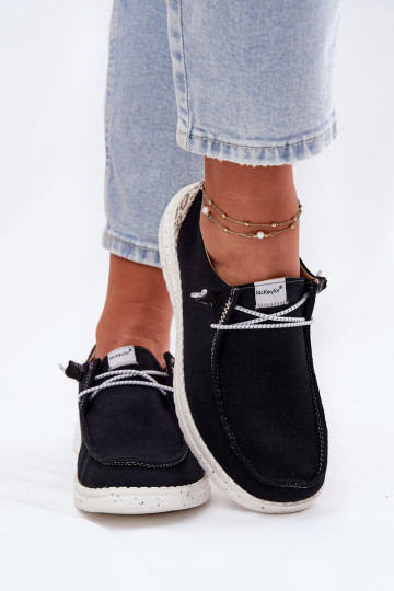Sapatos pretos femininos, McKeylor 96116 2