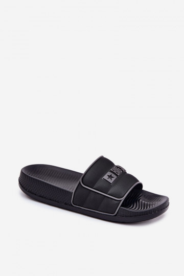 Tem que sercho Chinelos Big Star RR174A043 cor preta