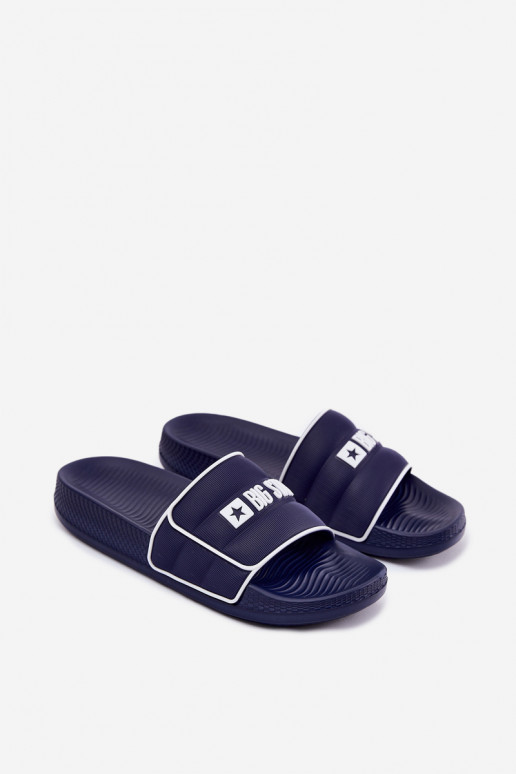 Tem que sercho Chinelos Big Star RR174A045 azul escuro