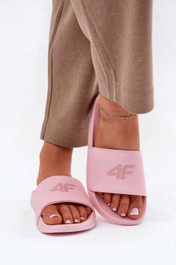 Chinelos femininos 4F 4FRMM00FSLIF010-56S cor rosa 2
