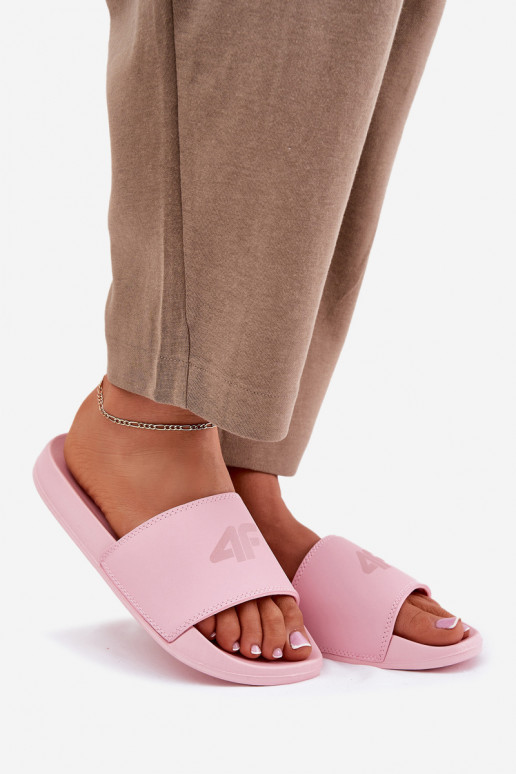 Chinelos femininos 4F 4FRMM00FSLIF010-56S cor rosa Chinelos femininos 4F 4FRMM00FSLIF010-56S cor rosa