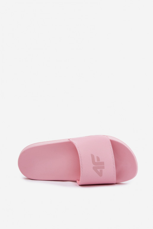 Chinelos femininos 4F 4FRMM00FSLIF010-56S cor rosa Chinelos femininos 4F 4FRMM00FSLIF010-56S cor rosa