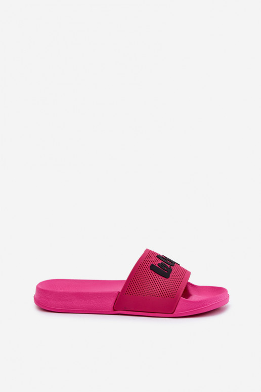 Chinelos femininos Lee Cooper LCEM-25-07-3521L cor rosa Chinelos femininos Lee Cooper LCEM-25-07-3521L cor rosa