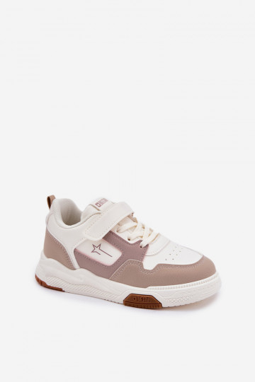 Sapatos infantis estilo esportivo cor de areia, Big Star RR374055