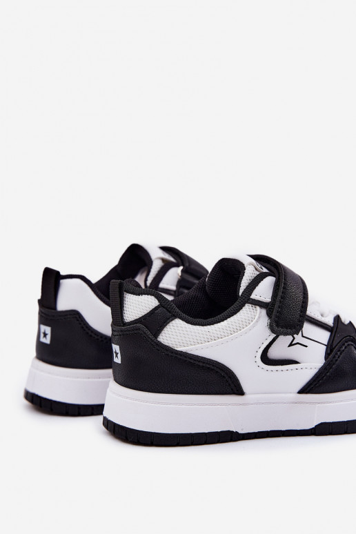 À modalo de tênis Infantil Big Star RR374052 Branco-cor preta  À modalo de tênis Infantil Big Star RR374052 Branco-cor preta