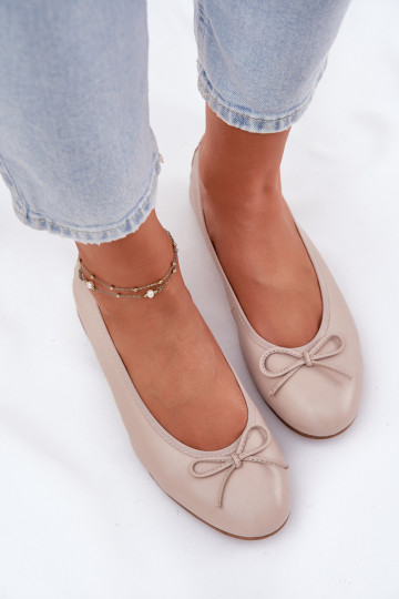 Bailarinas bege feminina, "Taituriciejka P6800-04"