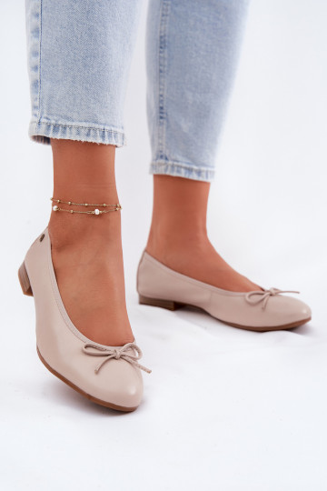 Bailarinas bege feminina, "Taituriciejka P6800-04" 2