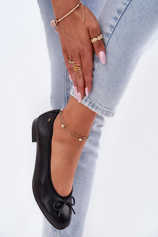 Bailarinas Feminino Tem que serciejka P6800-01 cor preta Bailarinas Feminino Tem que serciejka P6800-01 cor preta