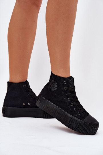 Sapatos de lazer com uma plataforma Big Star RR274742 cor preta