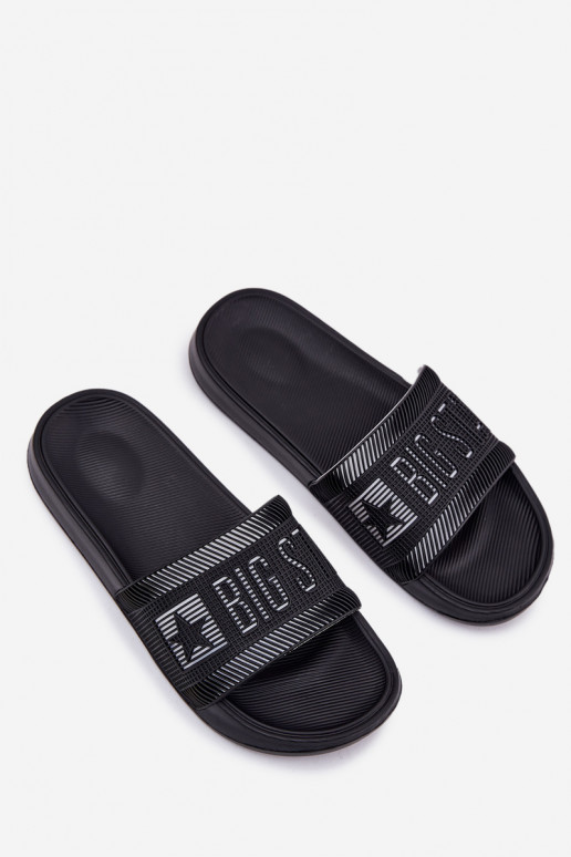 Tem que sercho Chinelos Big Star RR174A053 cor preta