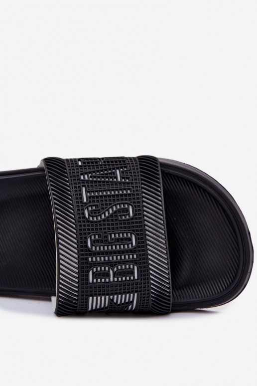 Tem que sercho Chinelos Big Star RR174A053 cor preta