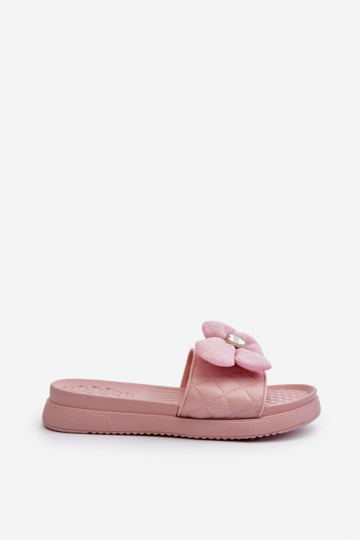 Chinelos femininos com enfeites Habilitado Baixoj Platformie cor rosa Cedrella Chinelos femininos com enfeites Habilitado Baixoj Platformie cor rosa Cedrella