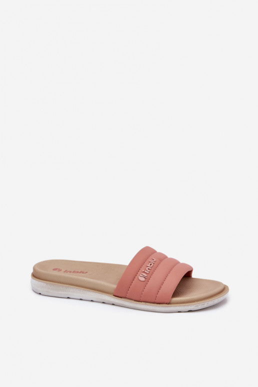 Chinelos femininos Inblu SF000003 cor rosa Chinelos femininos Inblu SF000003 cor rosa