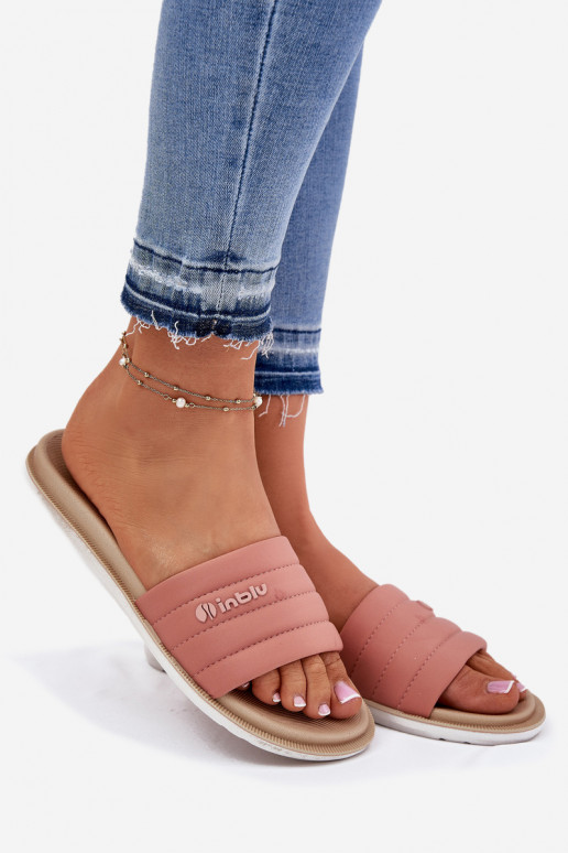 Chinelos femininos Inblu SF000003 cor rosa Chinelos femininos Inblu SF000003 cor rosa