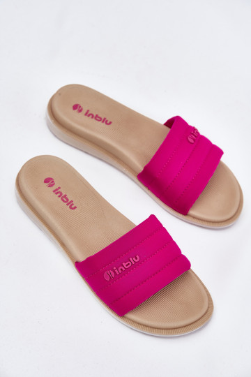 Chinelos femininos Inblu SF000003 na cor rosa 2