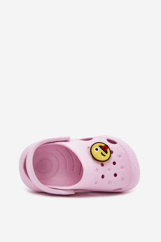 Chinelos Infantil Chinelos leves Z Przypinką LEMIGOSE 880 cor rosa Chinelos Infantil Chinelos leves Z Przypinką LEMIGOSE 880 cor rosa