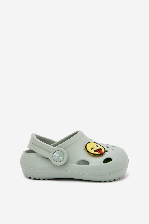 Chinelos Infantil Chinelos leves Z Przypinką LEMIGOSE 880 cor menta Chinelos Infantil Chinelos leves Z Przypinką LEMIGOSE 880 cor menta