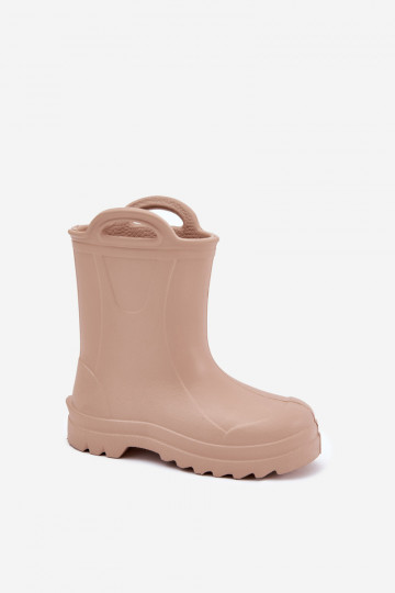 Botas de borracha infantis LEMIGO DOGGY 735 na cor areia