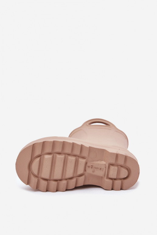 Infantil Botas de borracha LEMIGO DOGGY 735 bege Infantil Botas de borracha LEMIGO DOGGY 735 bege