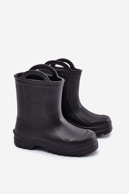 Infantil Botas de borracha LEMIGO DOGGY 735 cor preta Infantil Botas de borracha LEMIGO DOGGY 735 cor preta