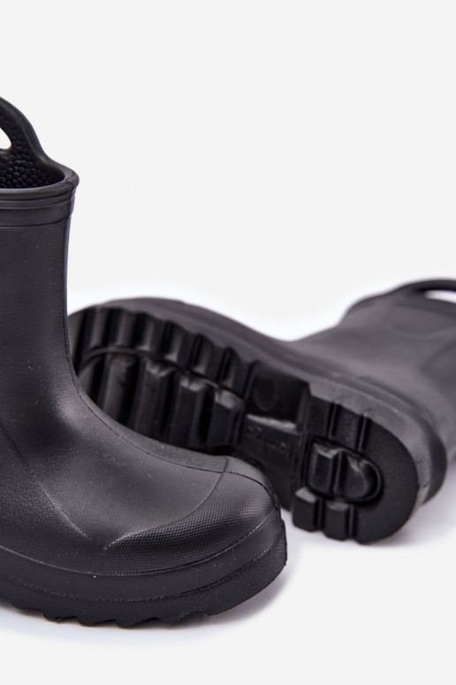 Infantil Botas de borracha LEMIGO DOGGY 735 cor preta Infantil Botas de borracha LEMIGO DOGGY 735 cor preta