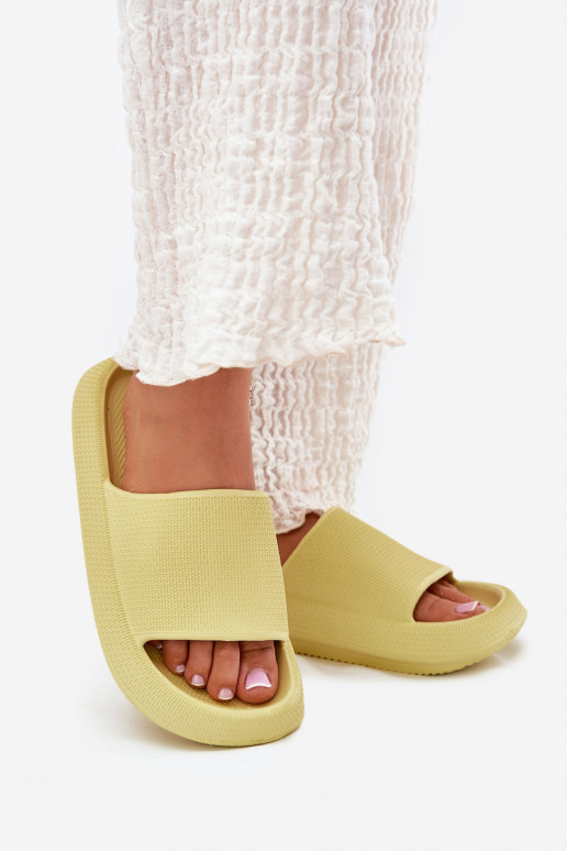 Feminino Chinelos de espuma leves Em uma sola grossa Calcário Querceria