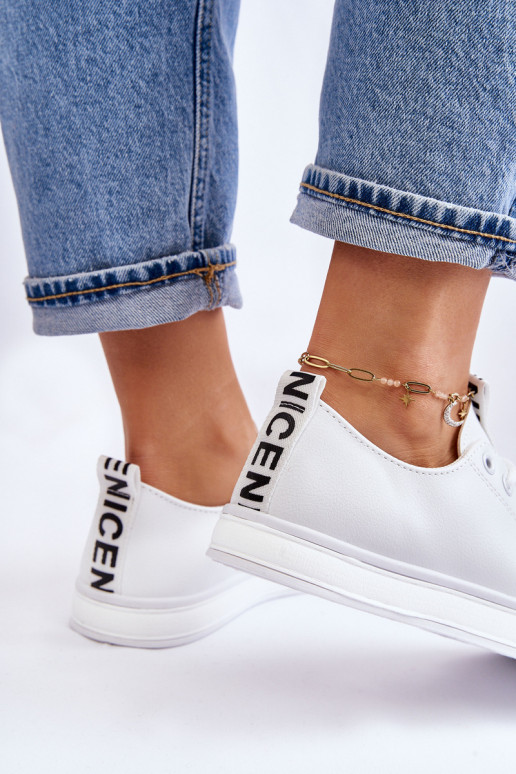 Tênis modelo clássico cor branca Ville