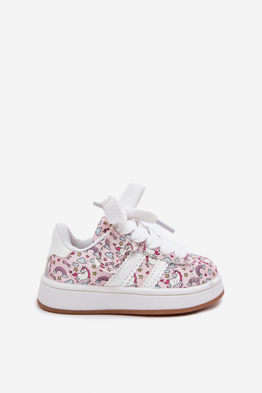 tênis Infantil Com um tema Jednorożca cor rosa Ilana tênis Infantil Com um tema Jednorożca cor rosa Ilana