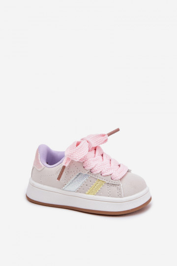 Tênis infantis modelo "Sneakers" com fechos adesivos, em várias cores "Celyna" 2